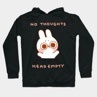 No Thoughts Head Empty Hoodie